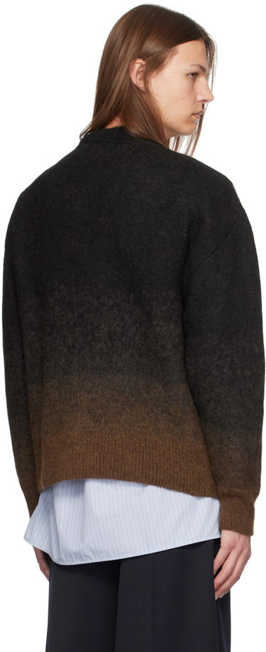 Džemper Simone Rocha Simone Rocha Relaxed Gradient Sweater Smeđa | MIMK4MB 0657, 2