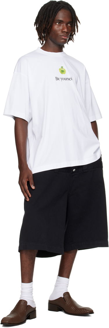 Majica kratkih rukava VETEMENTS Vetements 'Be Yourself' Oversized T-Shirt Bijela | UH76TR350W, 3