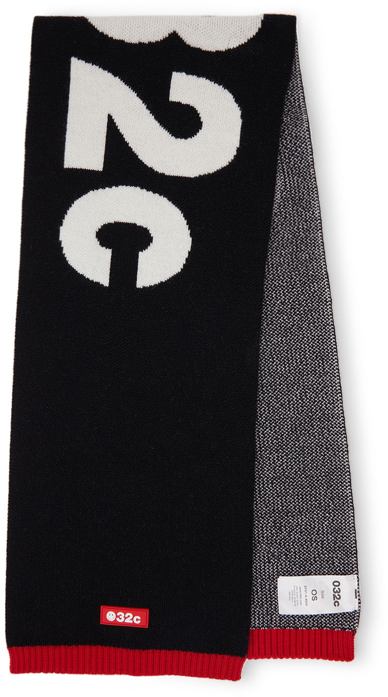 Šal 032C Exclusive Knit Scarf Crna | SP21-A-4000 KNIT