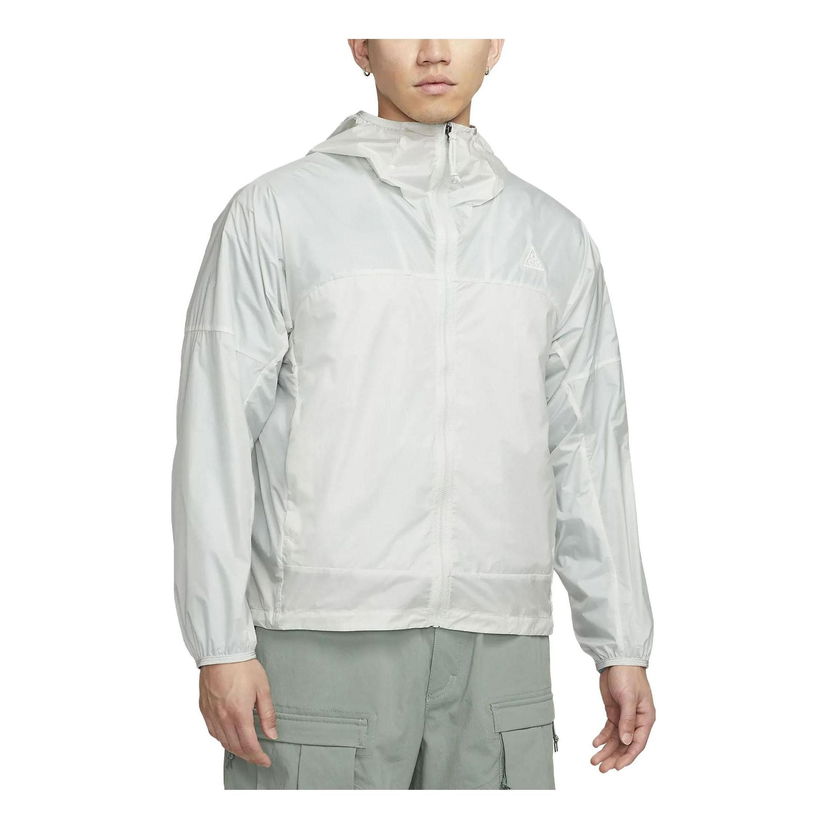 Vjetrovka Nike ACG ACG Cinder Cone Men's Hooded Jacket Bijela | DB0979-034