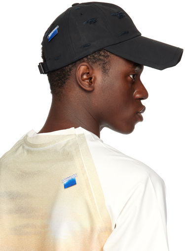 Kapa ADER ERROR Sore Distressed Baseball Cap Crna | BN01SSHW0201BK, 2
