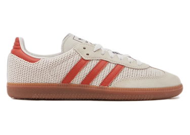 Tenisice i cipele adidas Originals Samba OG Crystal White Preloved Red Bijela | IG1380, 0