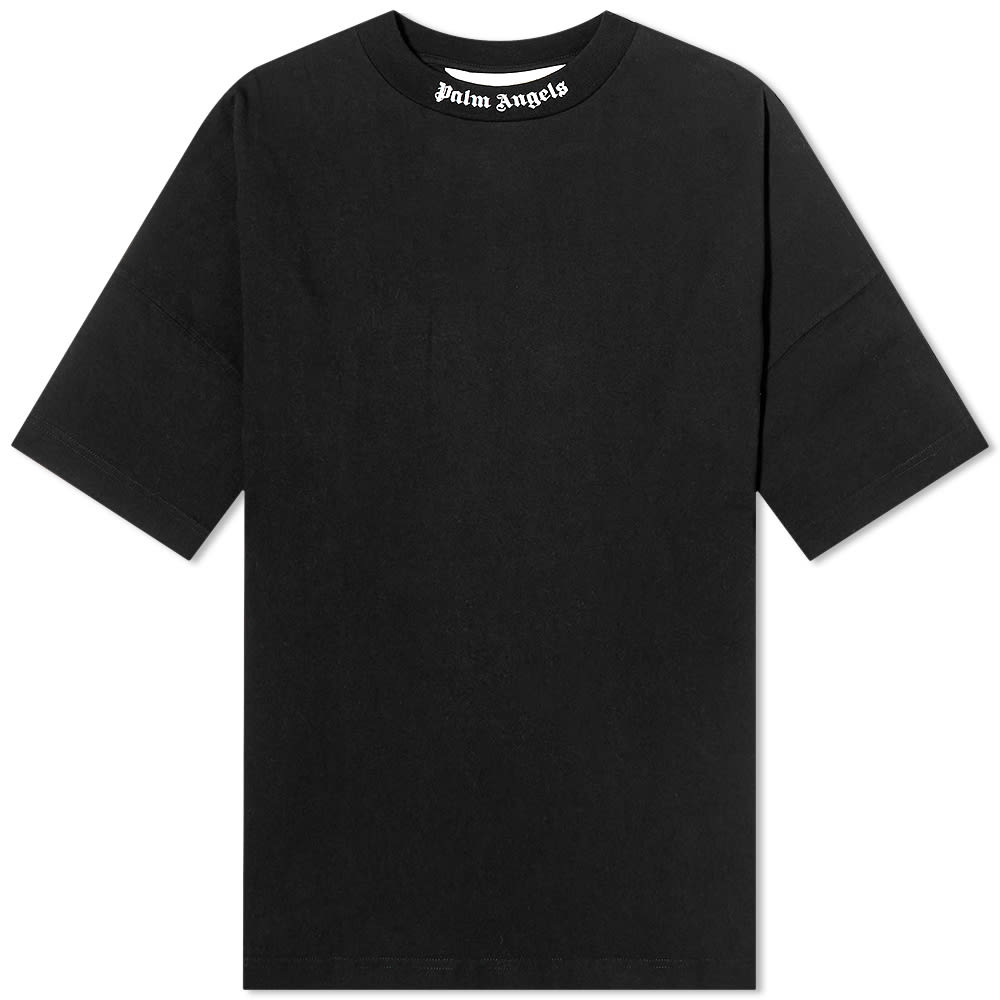 Majica kratkih rukava Palm Angels Classic Logo Oversized Tee Crna | PWAA023C99JER0021001, 0