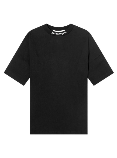 Majica kratkih rukava Palm Angels Classic Logo Oversized Tee Crna | PWAA023C99JER0021001