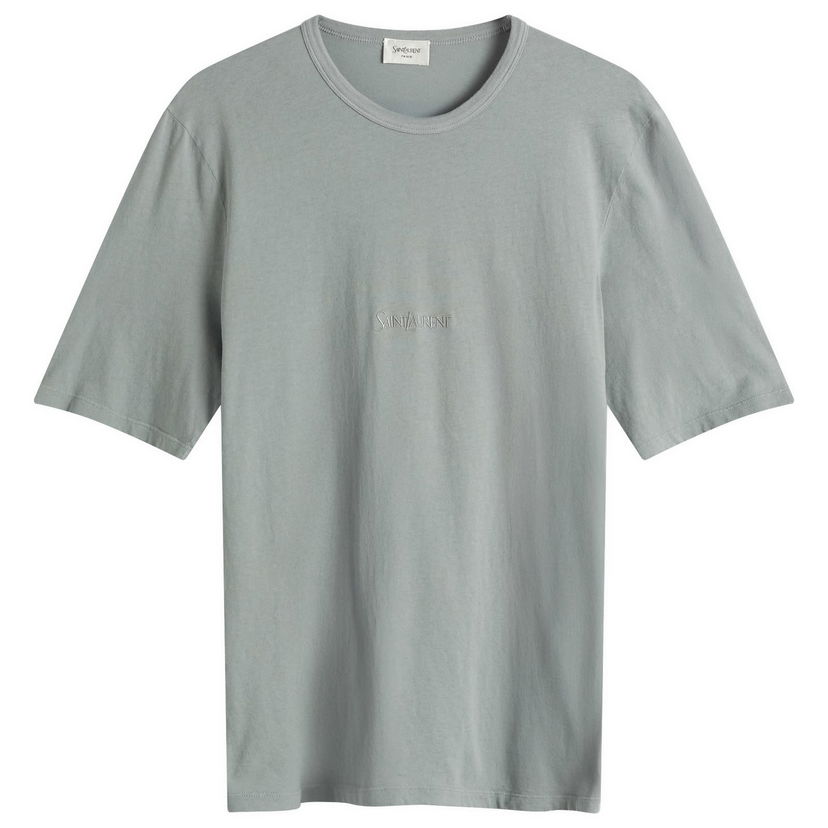 Majica kratkih rukava Saint Laurent Saint Laurent Tonal Logo T-Shirt, Size M Zelena | 818535-YBHD2-1467