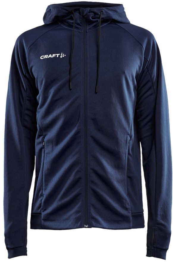 Dukserice Craft Craft Evolve Hood Jacket Tamnoplava | 1910157-390000