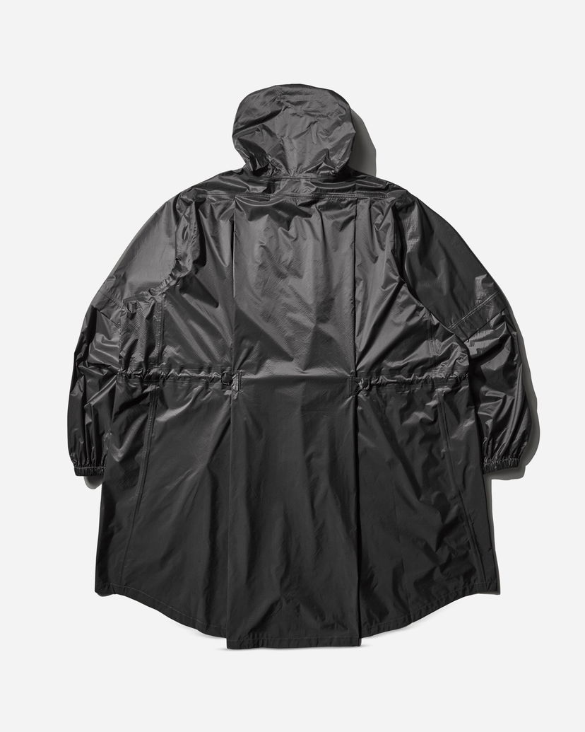 Kabanica ROA Packable Grid Rain Coat Crna | RBMW0503FA337 GRY0003