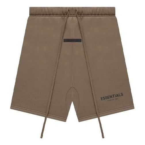 Kratke hlače Fear of God Essentials Sweatshorts Smeđa | FOG-FW21-020