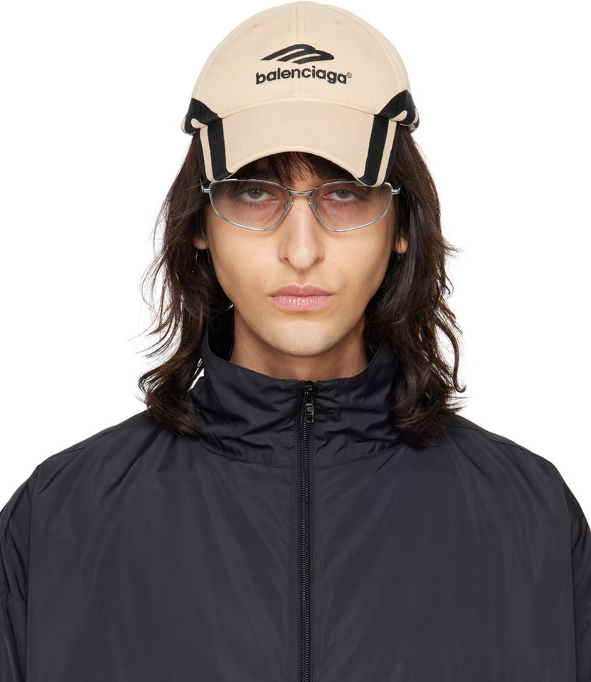 Kapa Balenciaga 3B Sports Icon Cap Bež | 766860-410B2-9460