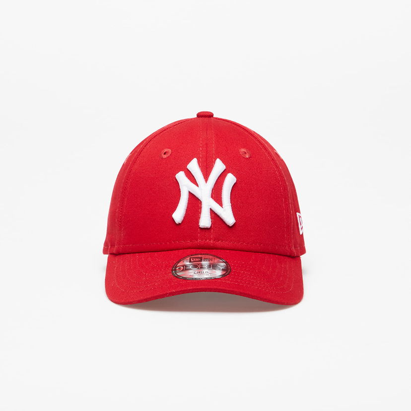 Kapa New Era Kids' 940 League Basic New York Yankees Baseball Cap Crvena | 10877282 red