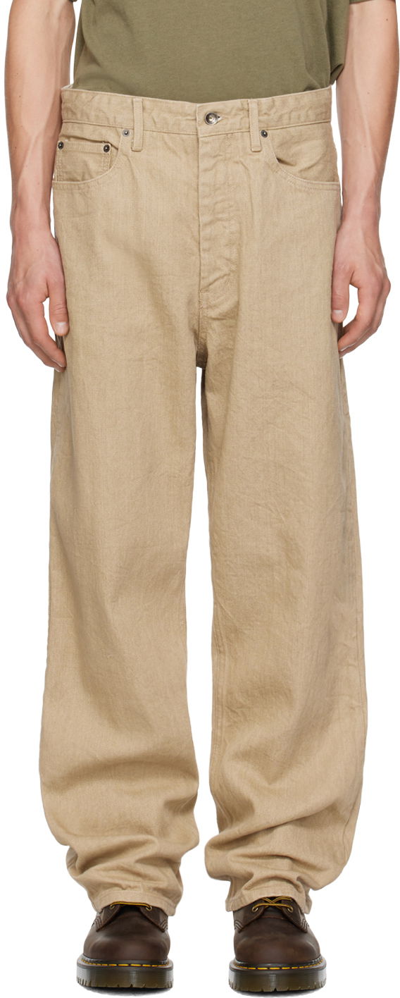 Jeans Engineered Garments Khaki RF Jeans Bež | 24F1F032