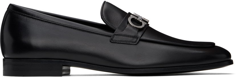 Tenisice i cipele FERRAGAMO Salvatore Ferragamo Gancini Ornament Loafers Crna | 778978