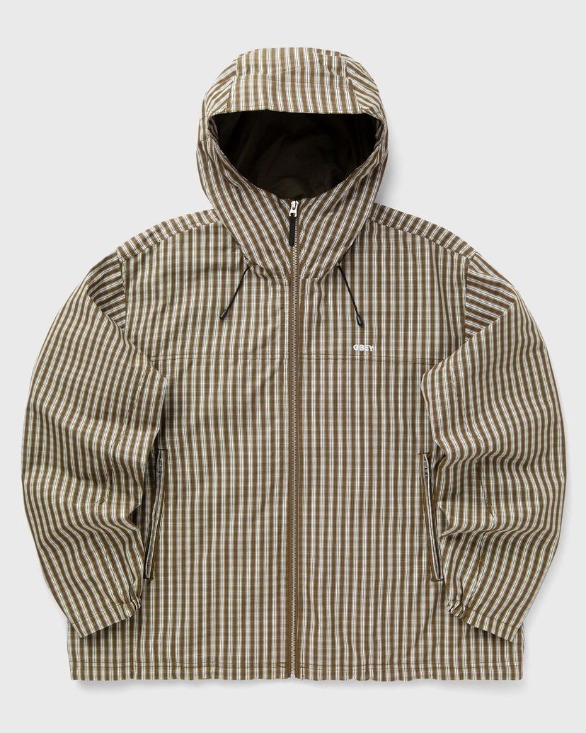 Jakna OBEY Vista Hooded Gingham Jacket Višebojno | 121800595-PDM