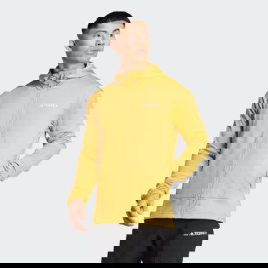 Jakna adidas Performance Terrex Xperior Light Fleece Hooded Jacket Žuta | IB1825, 0