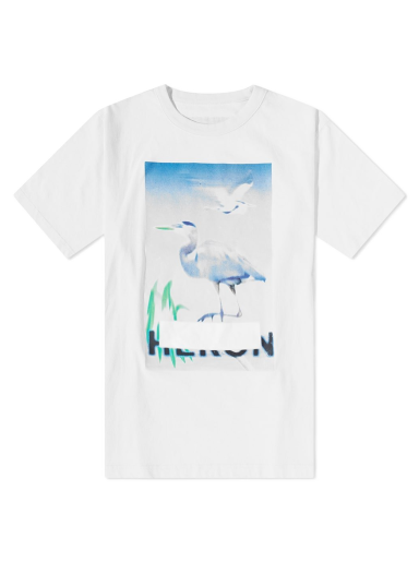 Majica kratkih rukava HERON PRESTON Censored Heron Tee Bijela | HMAA032S23JER0020140