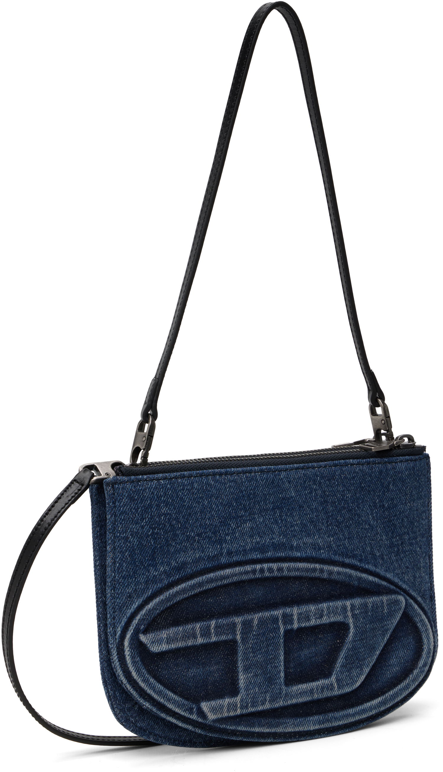 Torba za rame Diesel Denim 1DR Twin Shoulder Bag Plava | X10330 P6717, 1
