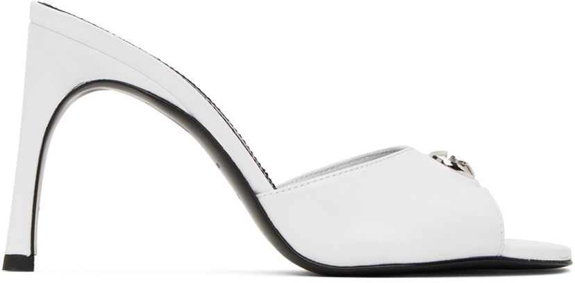 Tenisice i cipele Coperni Logo Slide Heels Bijela | COPSH29477