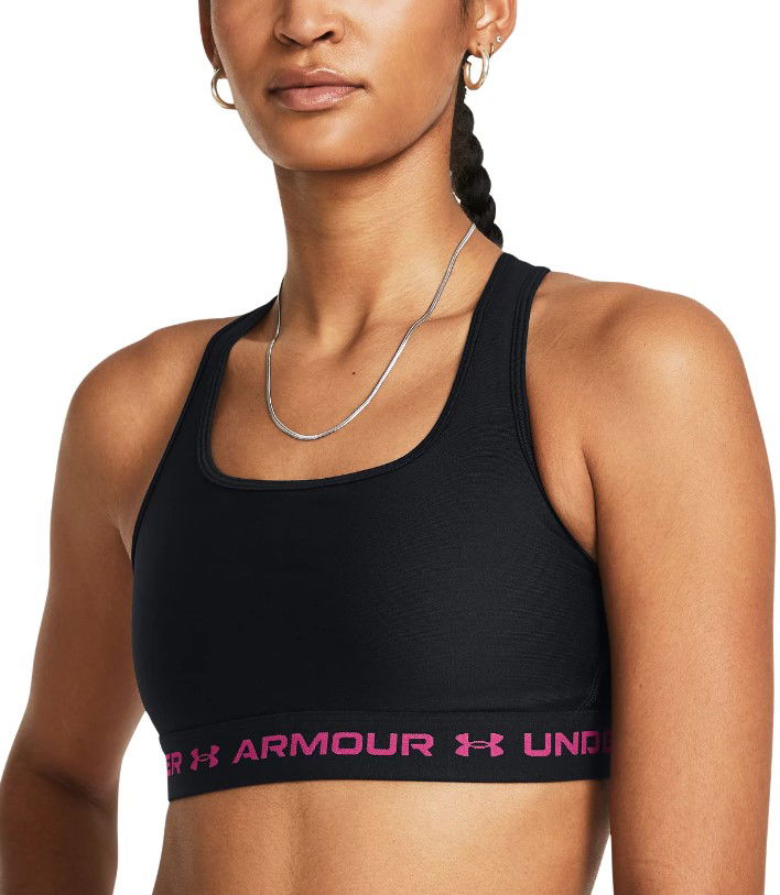 Grudnjak Under Armour Crossback Mid Bra-BLK Crna | 1361034-004