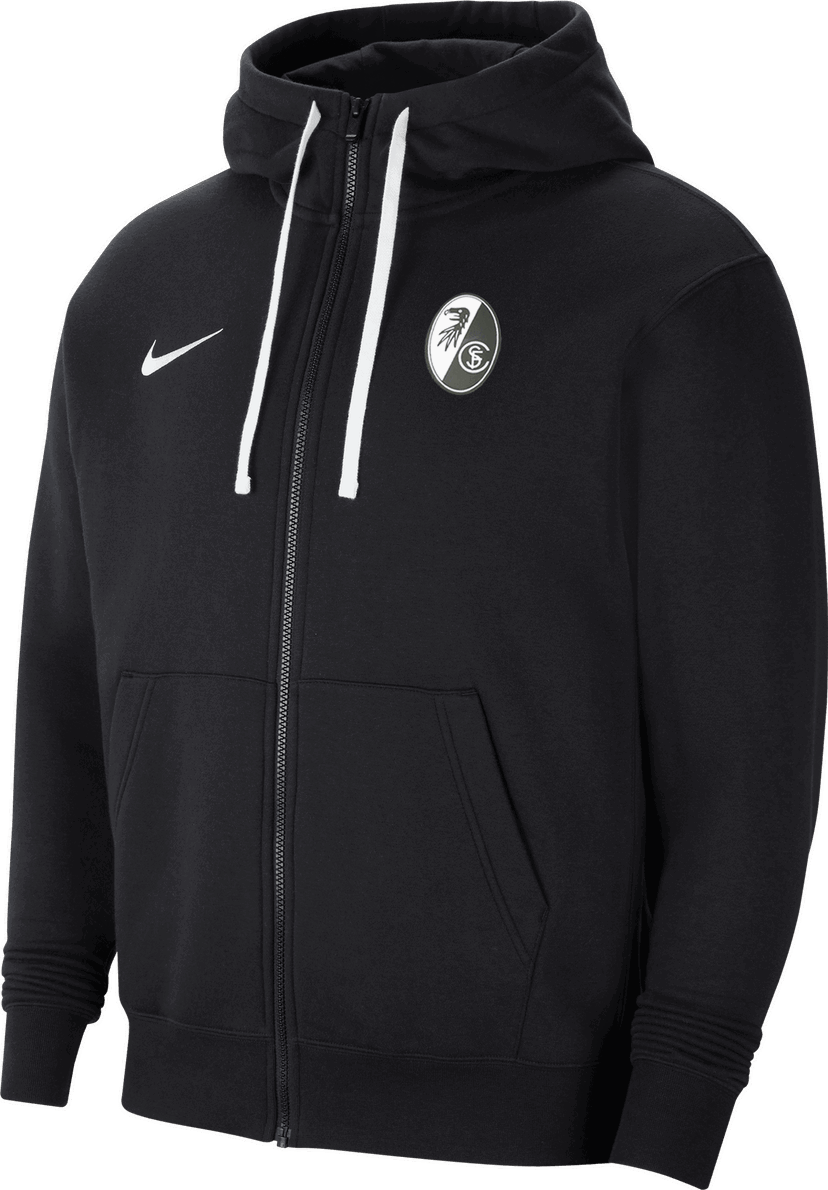 Dukserice Nike SC Freiburg Full-Zip Hoodie Crna | 6scfcw6887-010