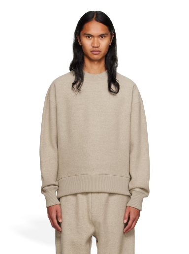 Dukserice AMI Sweatshirt Bež | USW021.JE0039