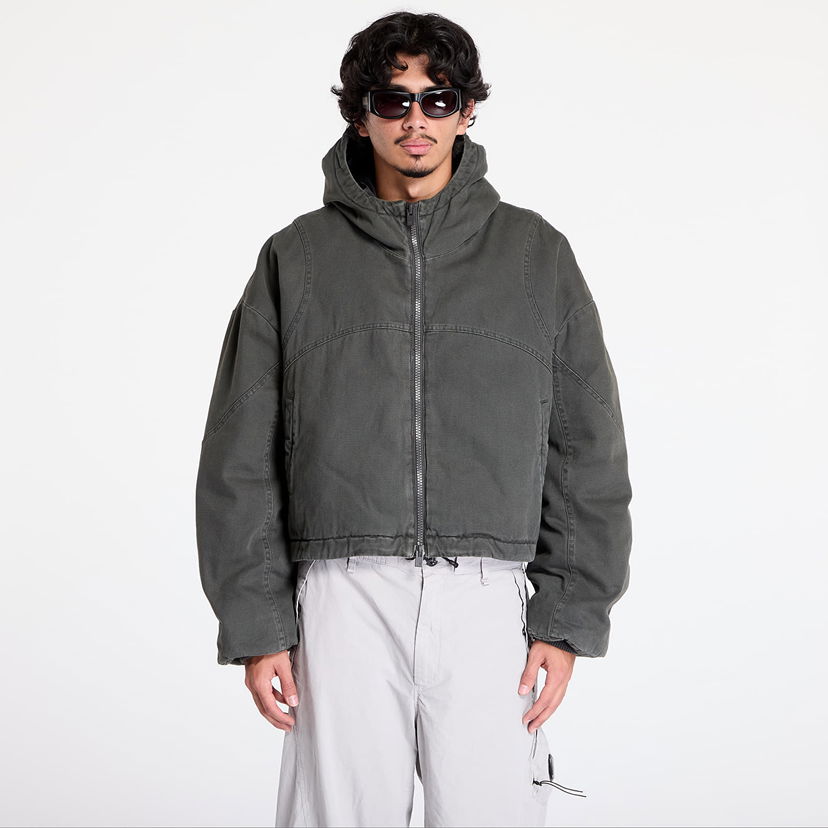Dukserice HELIOT EMIL Dux Worker Jacket Zelena | AW24_W_02_142_DGY05
