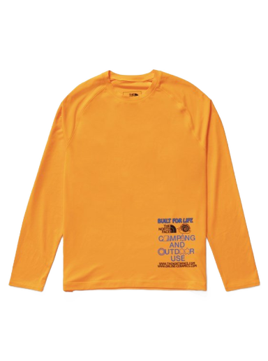 Majica kratkih rukava The North Face x Online Ceramics Class V Water Top Narančasta | NF0A84RPVR1