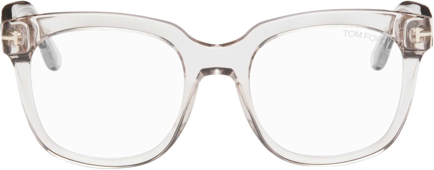 Sunčane naočale Tom Ford Tom Ford Blue Block Large Glasses Siva | FT5537-B_52072, 0