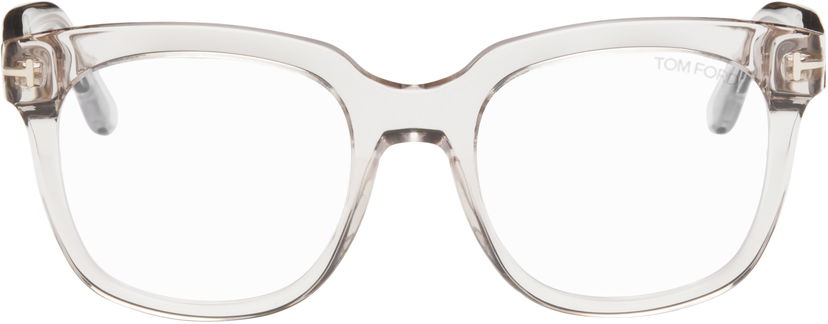 Sunčane naočale Tom Ford Tom Ford Blue Block Large Glasses Siva | FT5537-B_52072