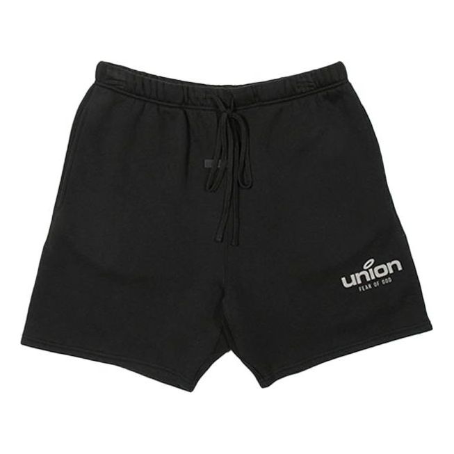 Kratke hlače Fear of God Essentials x Union LA Vintage Shorts Crna | FOG-FW21-088
