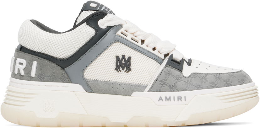 Tenisice i cipele AMIRI AMIRI MA Quad Debossed Nubuck MA-1 Bijela | AMFOSR1121