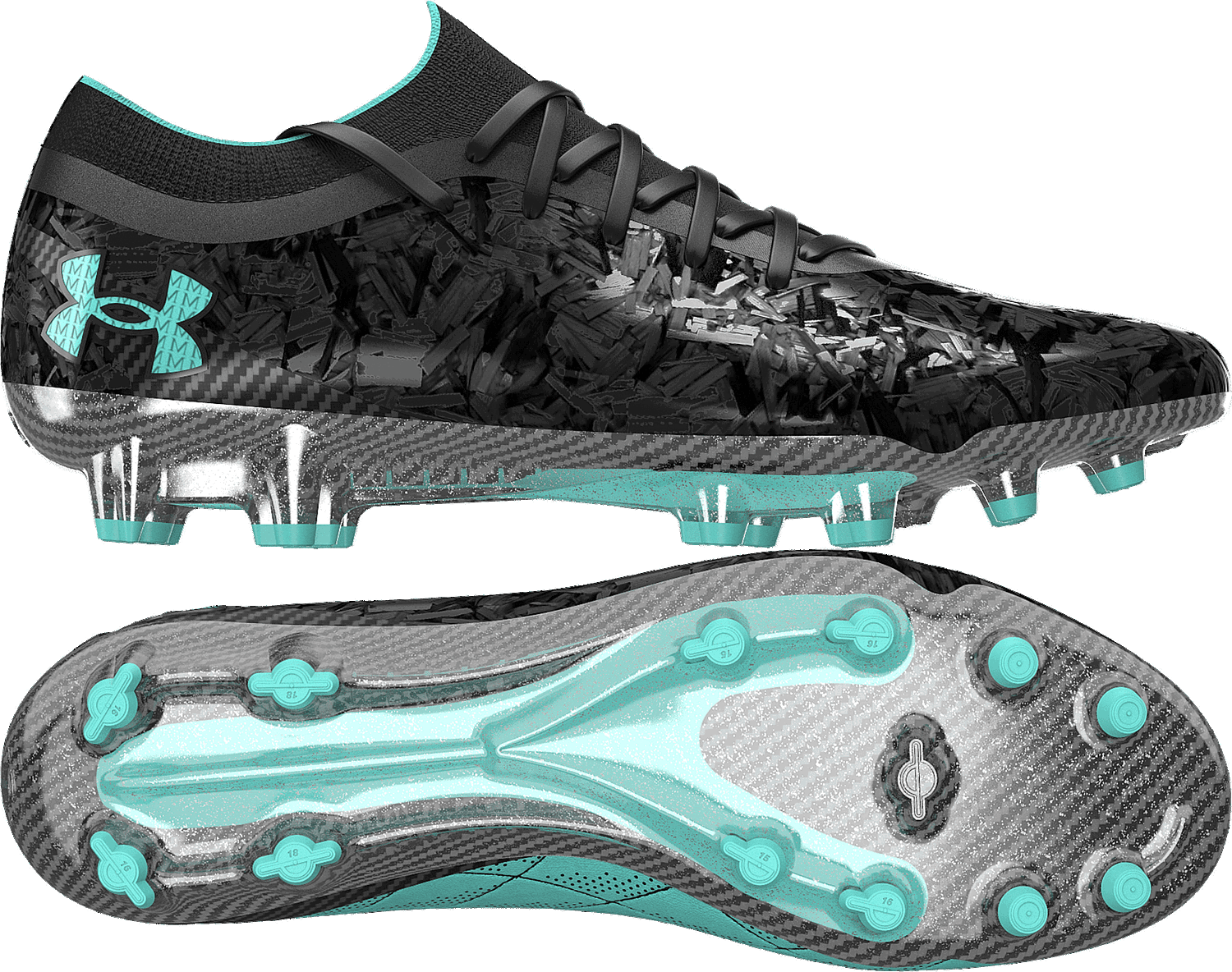 Tenisice i cipele Under Armour Magnetico Elite 5 FG Crna | 6001851-026, 1