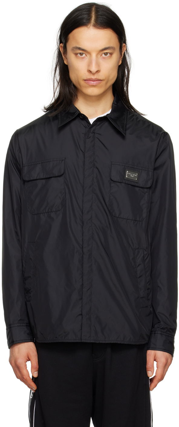 Košulja Dolce & Gabbana Black Patch Shirt Crna | G5KI7TFUSVF
