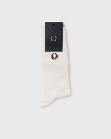 Odjeća i dodaci Fred Perry CLASSIC LAUREL WREATH SOCK Bijela | C7135-560, 1