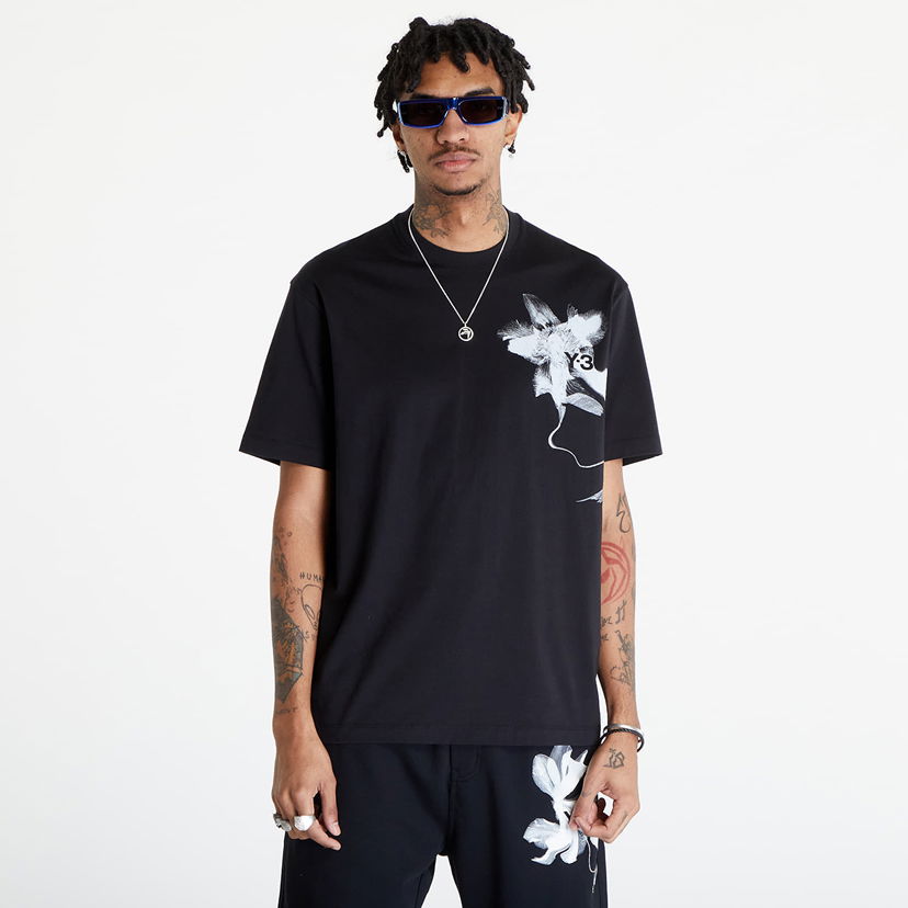 Majica kratkih rukava Y-3 Graphic Shortsleeve Tee UNISEX Black Crna | IN4353