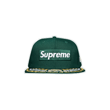 Kapa Supreme Undisputed Box Logo New Era Zelena | FW21H53 DARK GREEN, 0