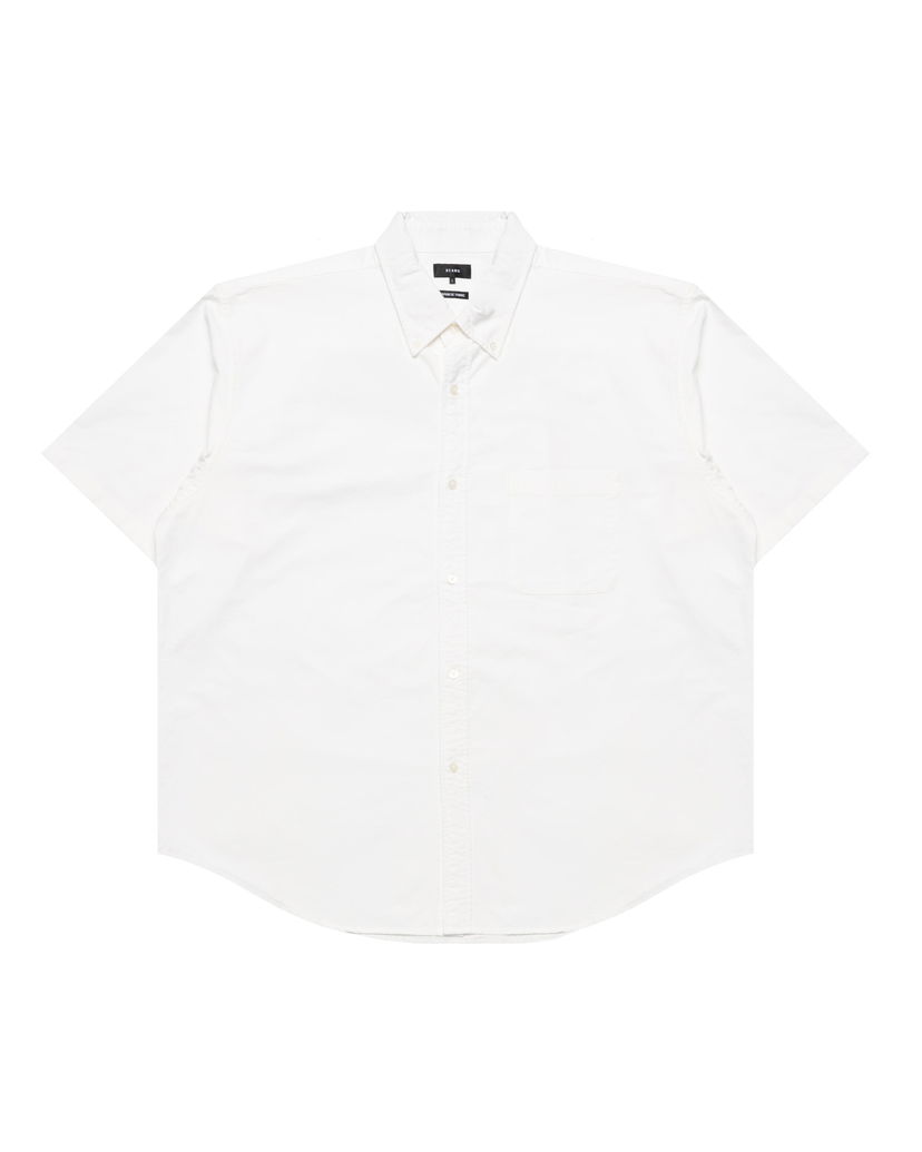 Košulja BEAMS Beams Easy Half Sleeve Shirt Bijela | 11010575301-01