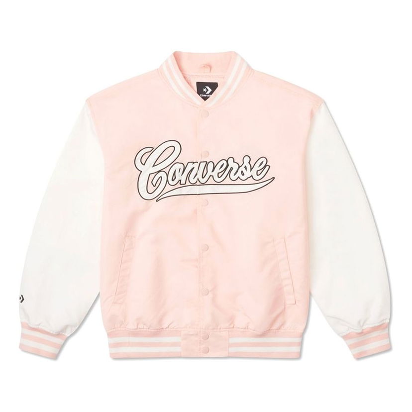 Bomber jakna Converse Varsity Bomber Jacket Ružičasta | 10026912-A01