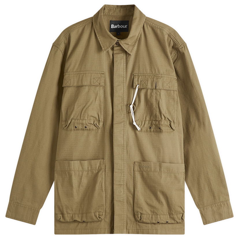 Košulja Barbour Men's Heritage+ Westmorland Ripstop Overshirt, Size Large Zelena | MOS0420OL39