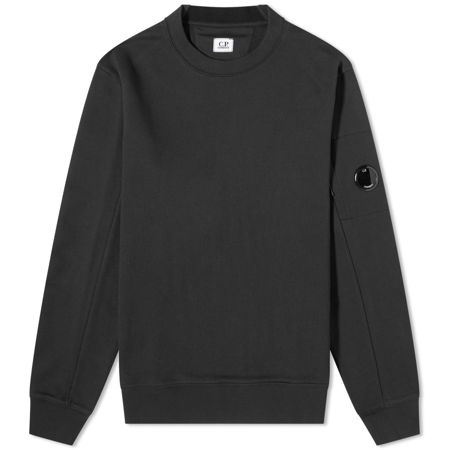 Džemper C.P. Company Arm Lens Crewneck Crna | 15CMSS022A-005086W-999, 0
