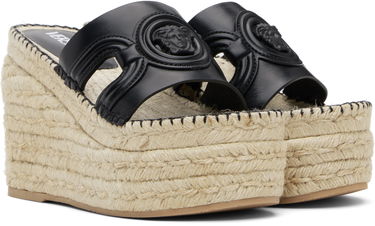 Tenisice i cipele Versace Versace Medusa Platform Espadrilles Wedges Crna | 1017852_DVT2P_1B000, 3