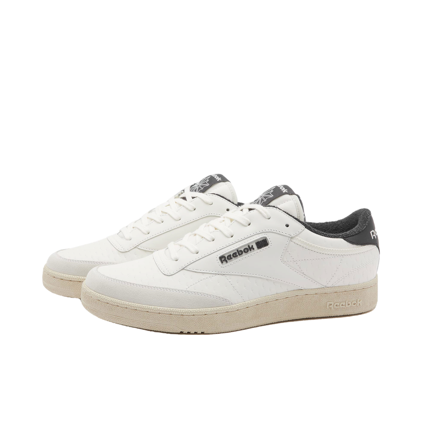 Tenisice i cipele Reebok Men's Club C Sneakers in White/Black, Size UK 10 | END. Clothing Siva | RMIA011C99LEA0030110