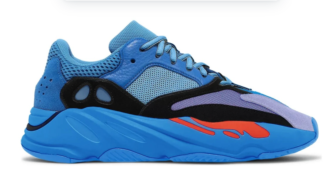 Tenisice i cipele adidas Yeezy Yeezy Boost 700 Hi-Res Blue Plava | HP6674, 0