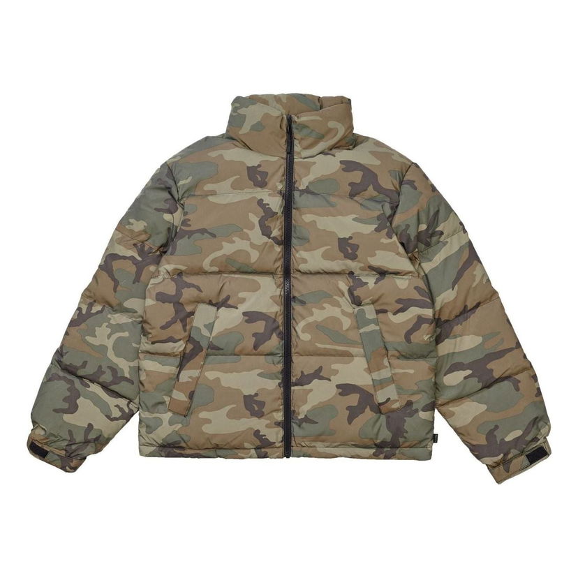 Pernata jakna Supreme Reflective Camo Woodland Down Jacket Zelena | SUP-FW18-1086