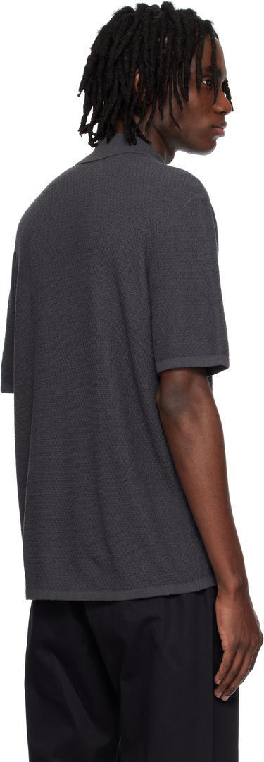 Košulja rag & bone Rag & Bone Avery Zig-Zag Polo Siva | MBS25S036YF36, 2