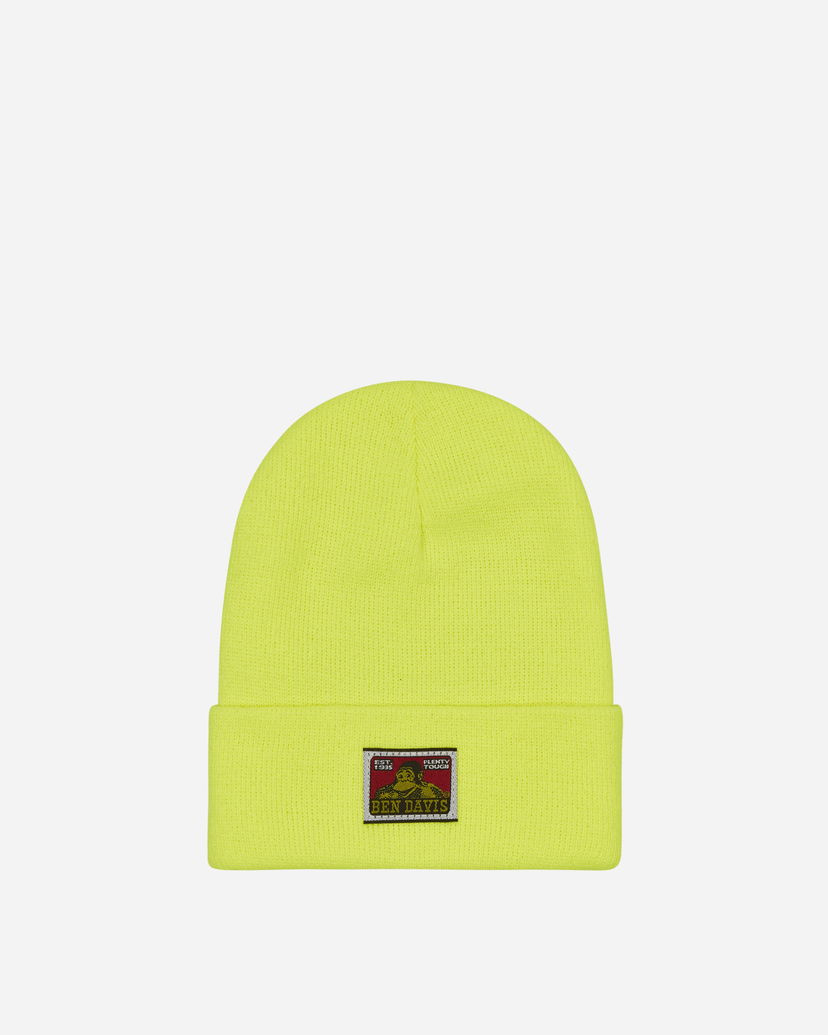 Kapica Ben Davis Logo Beanie Žuta | BEN9299 001
