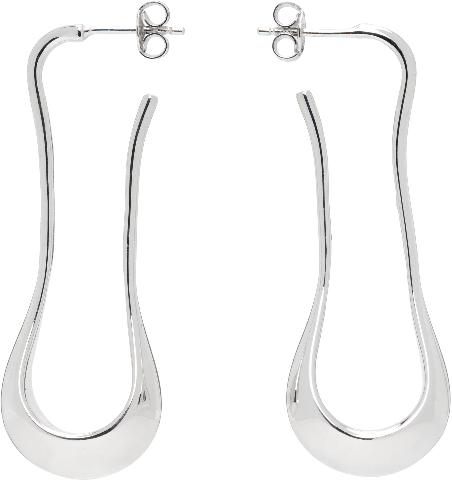 Naušnice LEMAIRE Lemaire Short Drop Earrings Metalik | AC251 LO0042, 0