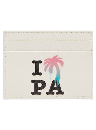 Novčanik Palm Angels I Love PA Card Holder Multi Bijela | PMND008S23LEA0010484
