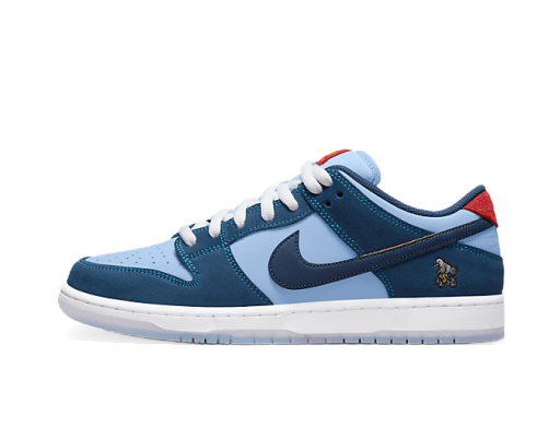 Skateboarding Nike SB Why So Sad? x Dunk Low Pro "Coastal Blue" Tamnoplava | DX5549-400