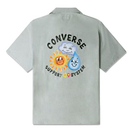 Košulja Converse Support System Woven Polo Shirt Zelena | 10024751-A01