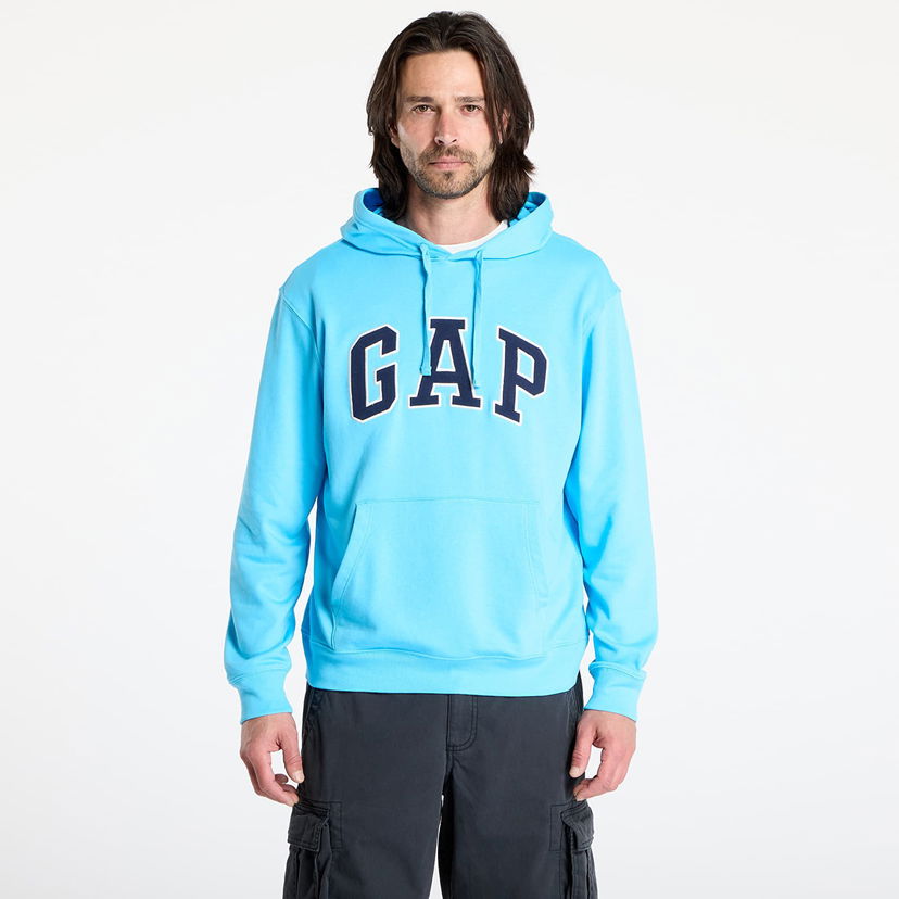 Dukserice GAP GAP Arch Logo Hoodie Tirkiz | 868460-10